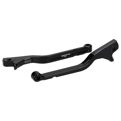 BGM – CNC-gefräste Bremshebel – Vespa GTS 125–300 – Euro 5 ab 2023 – Matt/Glanzschwarz