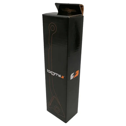 BGM – CNC-gefräste Bremshebel – Vespa GTS 125–300 – Euro 5 ab 2023 – Matt/Glanzschwarz