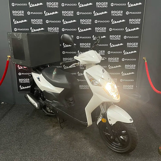 Sym Xpro 50 - Brom - Euro4 - 2020 - 4T - Bezorgscooter - Wit