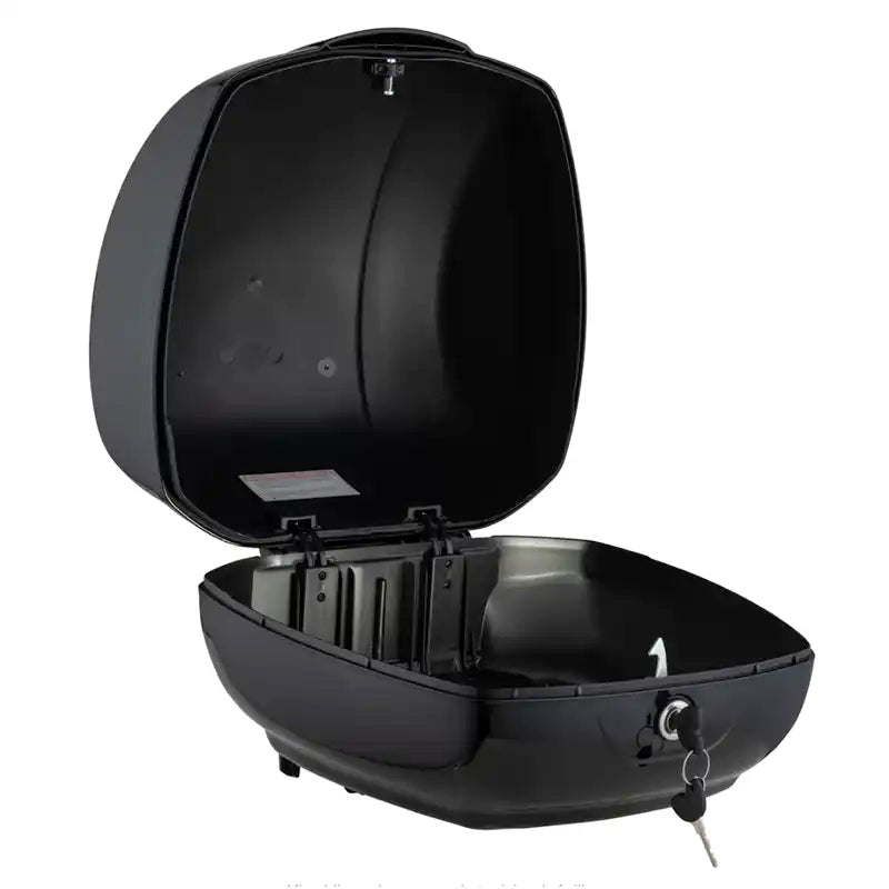 Topkoffer / Top Case -  Vespa GTS / GTV - 36L - Zwart Deciso 90 - CM328316