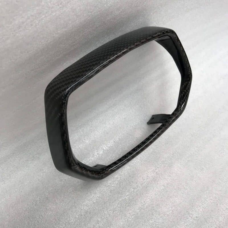 Carbon Headlight Rim Vespa Sprint