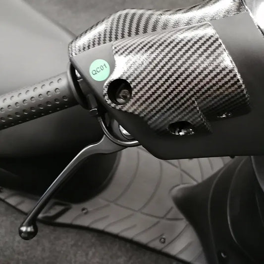 Carbon-look Cover Rempot / Oliepotje Piaggio Zip