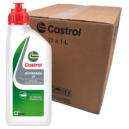 Castrol Outboard 2T - 2 Takt olie - 1 liter - 15F1BE