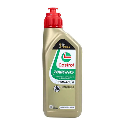 Castrol Power RS - 4 Takt olie - 10W40 - 1 liter - 15F533