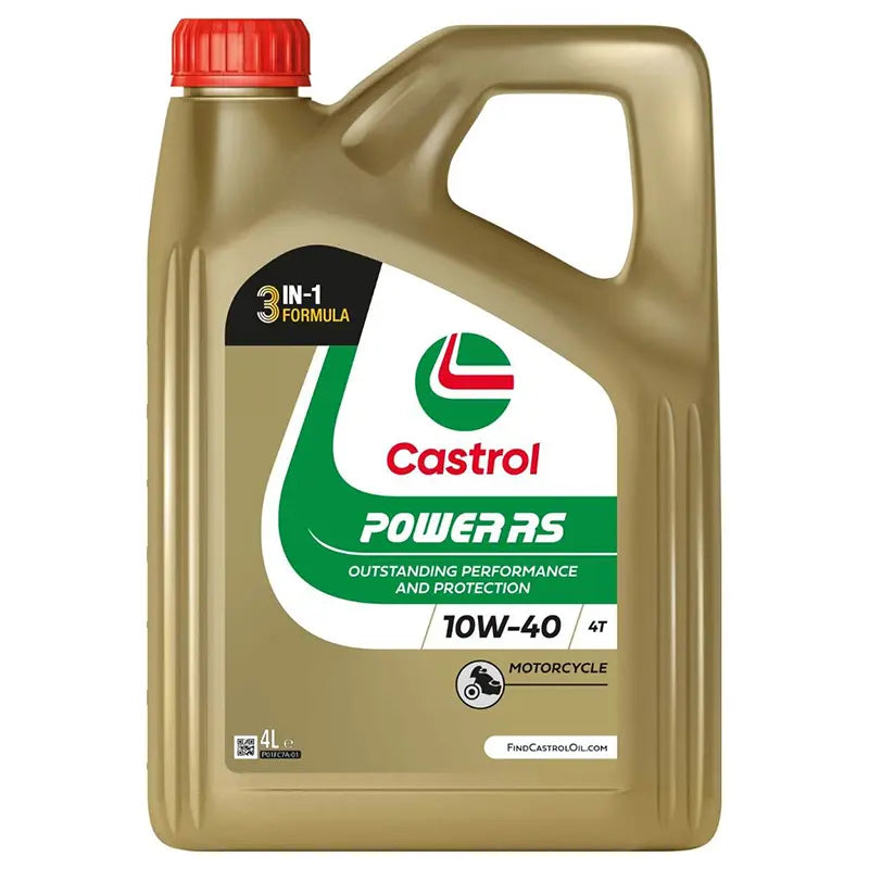 Castrol Power RS - 4 Takt olie - 10W40 - 4 liter - 15F534
