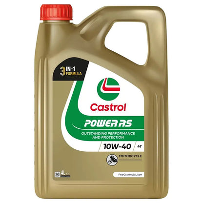 Castrol Power RS - 4 Takt olie - 10W40 - 4 liter - 15F534