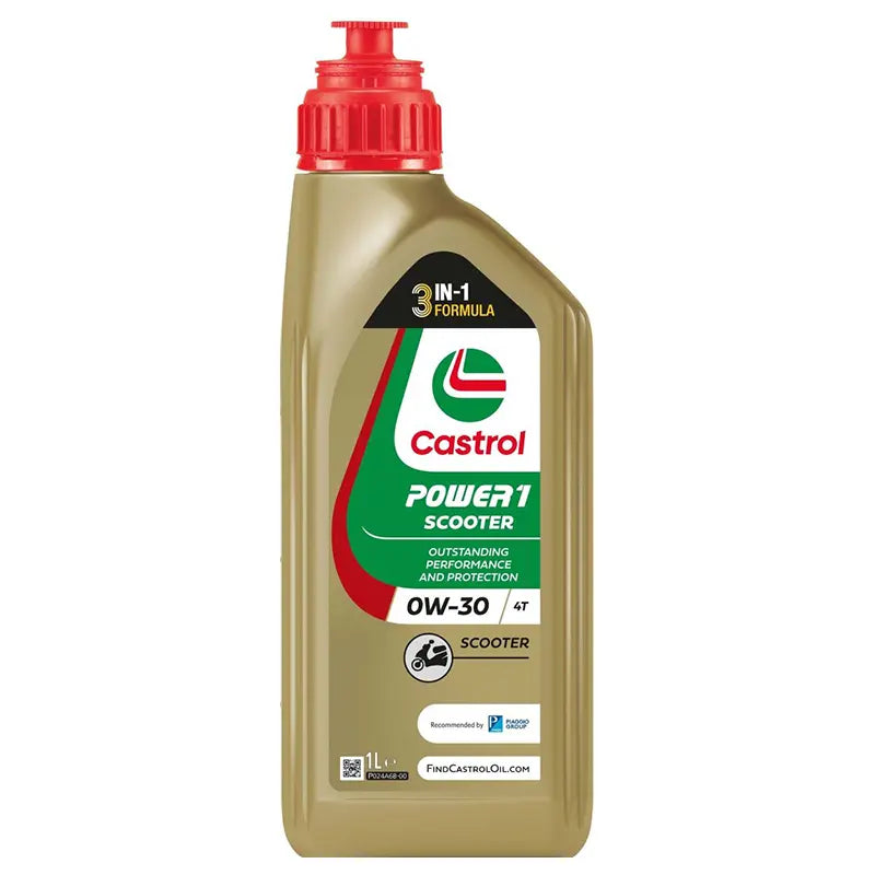 Castrol Power RS Scooter - 4 Takt olie - 0W30 - 1 liter - 15F52A