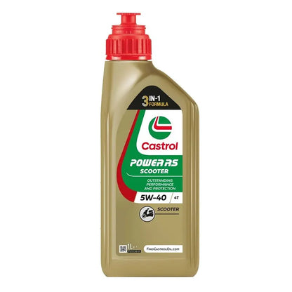 Castrol Power RS Scooter - 4 Takt olie - 5W40 - 1 liter - 15F566