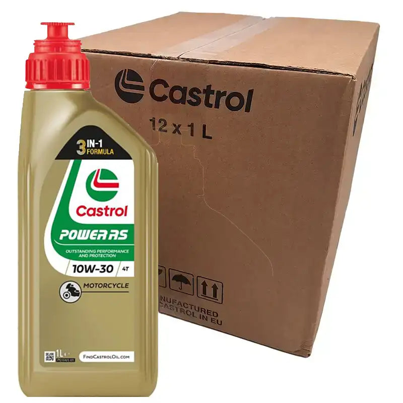 Castrol Power RS - 4 Takt olie - 10W30 - 1 liter - 15F563