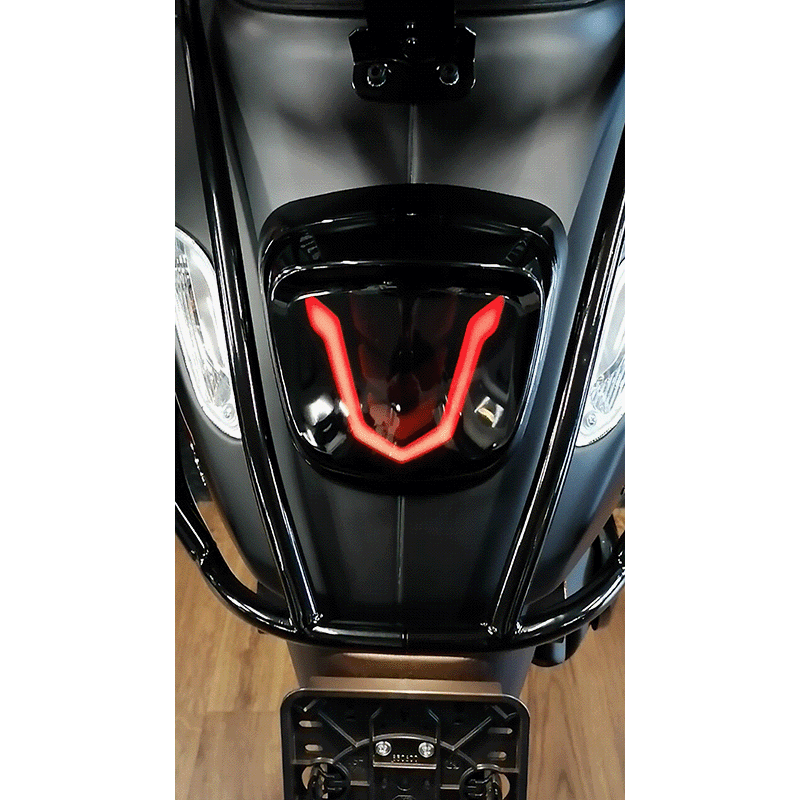 EVO-1 - LED Tube Achterlicht - Smoke Glas - Sprint / Primavera - Euro4 / Euro5 modellen