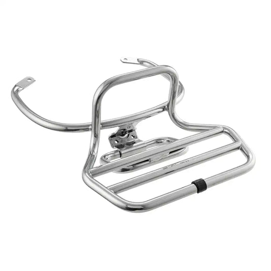 Vespa Opklapbare Bagagedrager - Vespa GTS / GTV - 125 ~ 300cc - Chrome - F.A. Italia