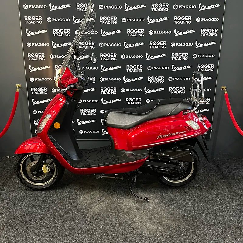 Sym Fiddle II - Snor - Euro4 - 2019 - Bordeaux Rood