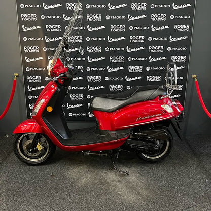 Sym Fiddle II - Snor - Euro4 - 2019 - Bordeaux Rood