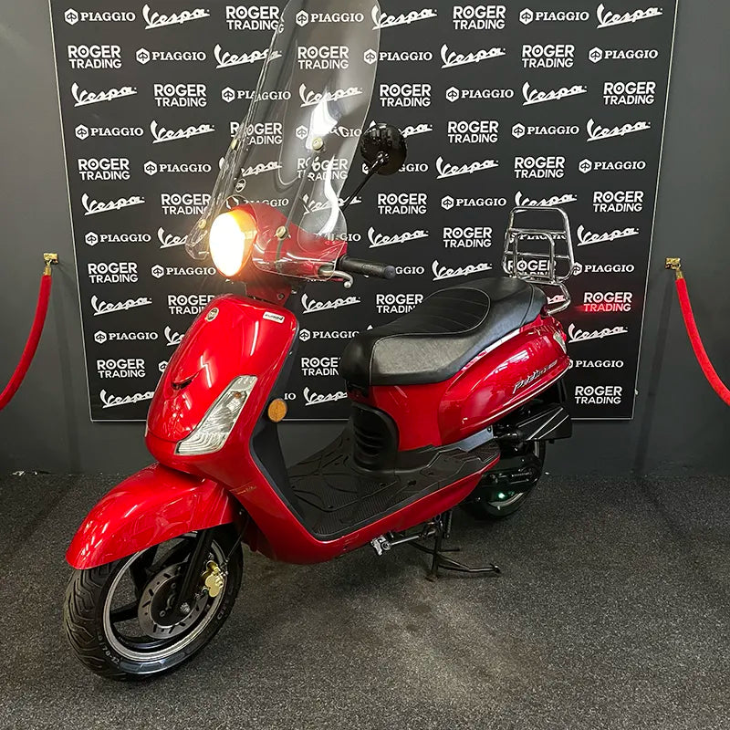 Sym Fiddle II - Snor - Euro4 - 2019 - Bordeaux Rood