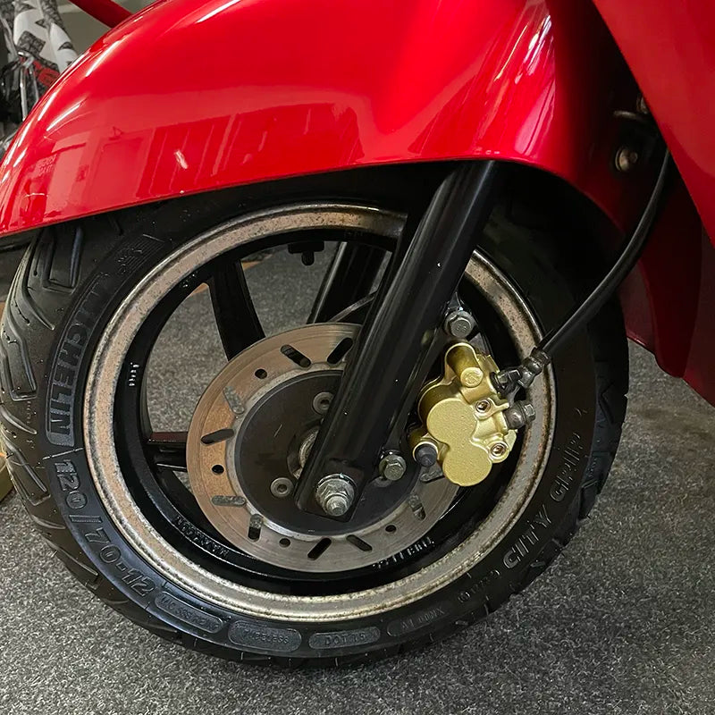 Sym Fiddle II - Snor - Euro4 - 2019 - Bordeaux Rood