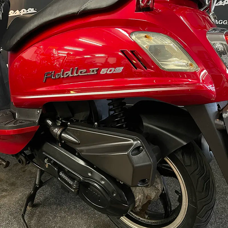 Sym Fiddle II - Snor - Euro4 - 2019 - Bordeaux Rood