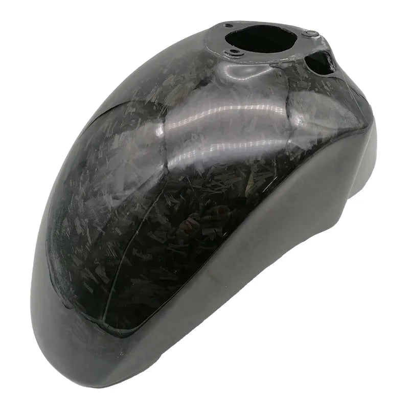 Carbon / Forged Carbon / Forged Carbon Gold - Voorspatbord - Vespa Sprint / Primavera