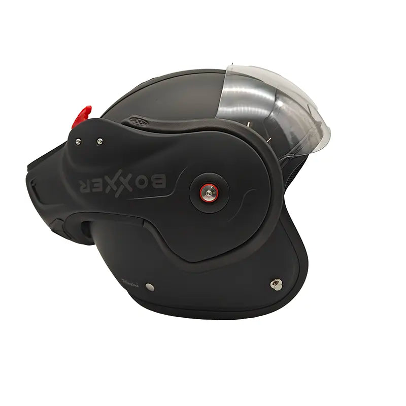 Helm Roof Boxxer - Mat Zwart - RO9 - Alle maten