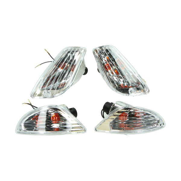 Alpha ARROW - Intermitentes LED traseros - Ahumado - Piaggio Zip