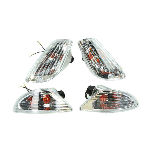 Alpha ARROW - Intermitentes LED traseros - Ahumado - Piaggio Zip
