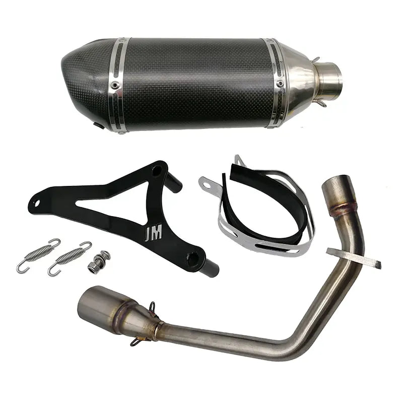 JM Tuning Uitlaat voor 4T 2V - 4T 3V (iGet Euro4 &amp; Euro5) - 4T 4V motoren