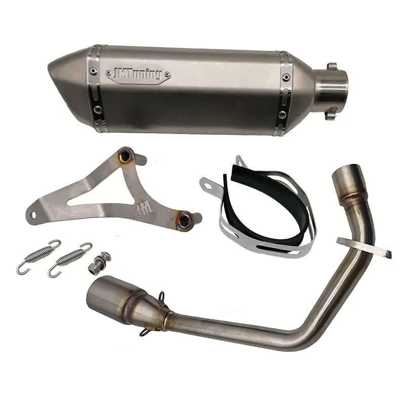 JM Tuning Uitlaat voor 4T 2V - 4T 3V (iGet Euro4 &amp; Euro5) - 4T 4V motoren