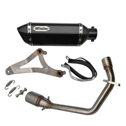 JM Tuning Uitlaat voor 4T 2V - 4T 3V (iGet Euro4 &amp; Euro5) - 4T 4V motoren