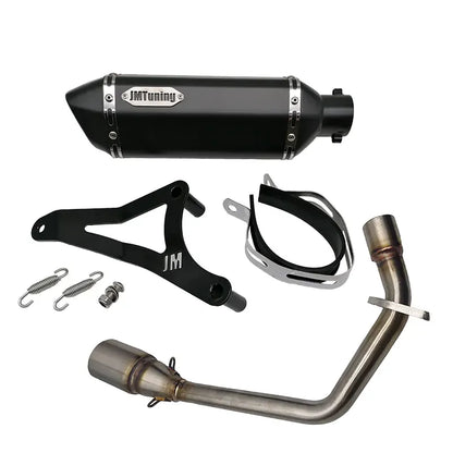 JM Tuning Uitlaat voor 4T 2V - 4T 3V (iGet Euro4 &amp; Euro5) - 4T 4V motoren