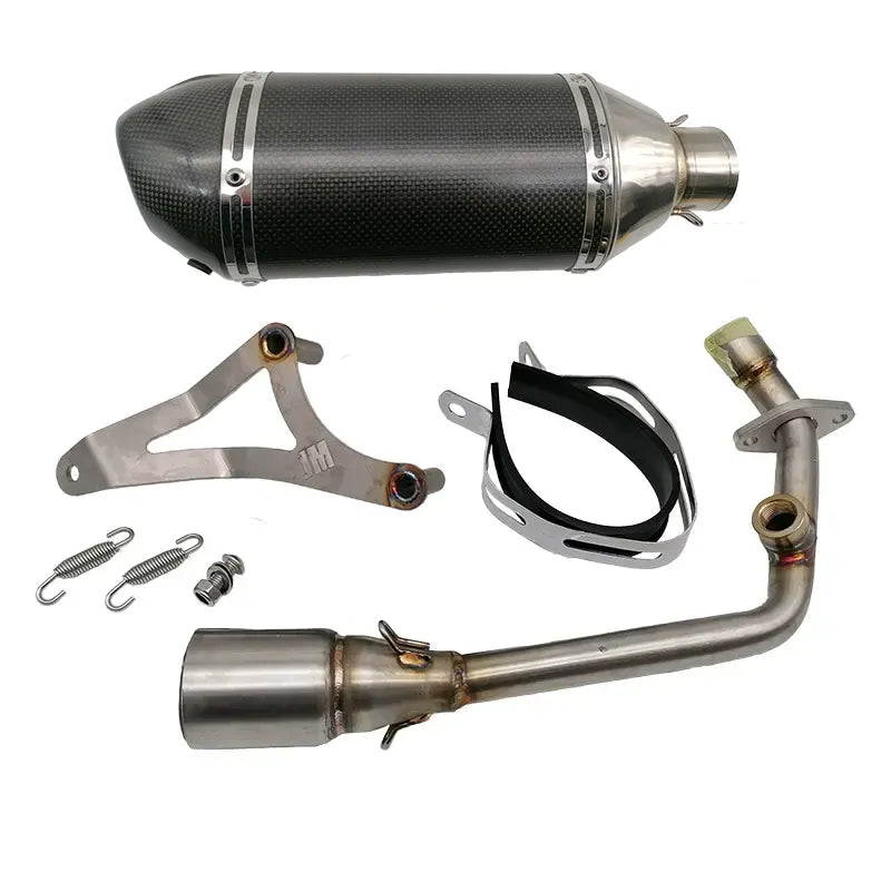 JM Tuning Uitlaat voor 4T 2V - 4T 3V (iGet Euro4 &amp; Euro5) - 4T 4V motoren