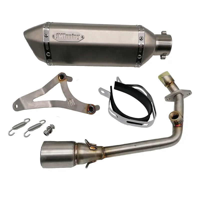 JM Tuning Uitlaat voor 4T 2V - 4T 3V (iGet Euro4 &amp; Euro5) - 4T 4V motoren