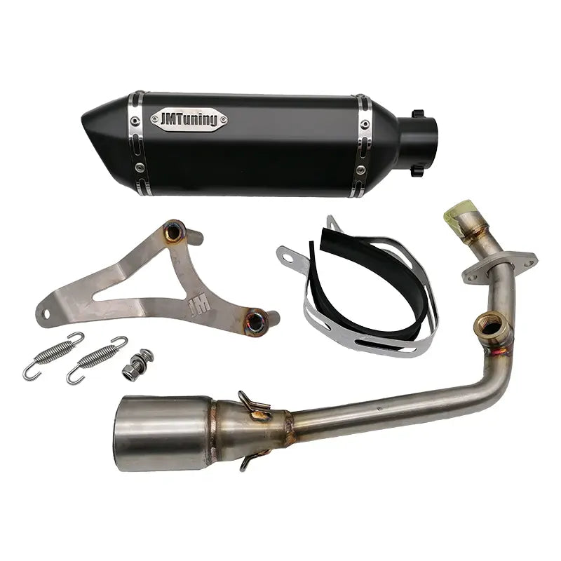 JM Tuning Uitlaat voor 4T 2V - 4T 3V (iGet Euro4 &amp; Euro5) - 4T 4V motoren