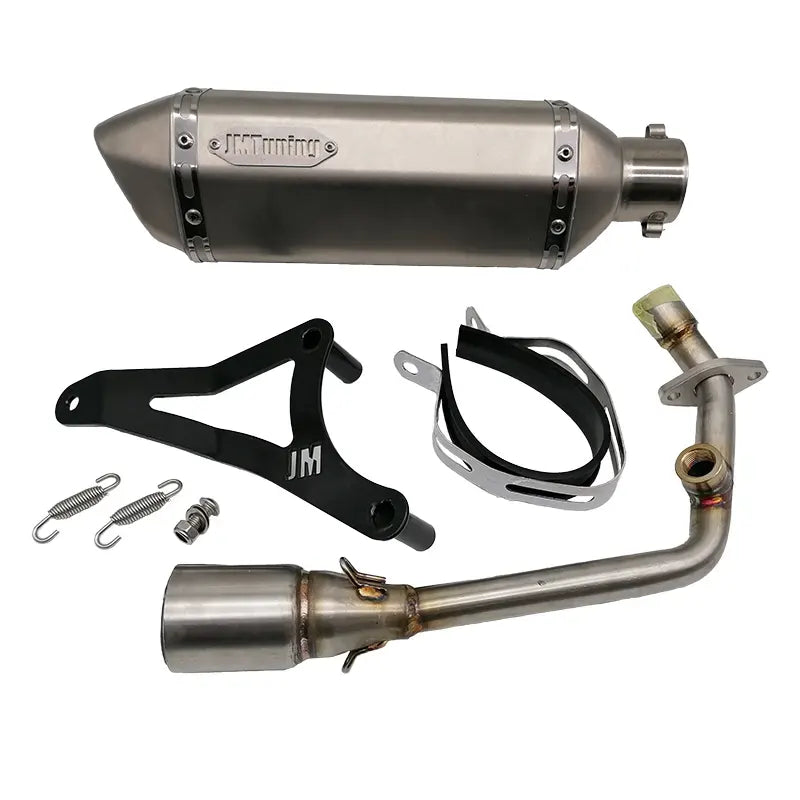 JM Tuning Uitlaat voor 4T 2V - 4T 3V (iGet Euro4 &amp; Euro5) - 4T 4V motoren