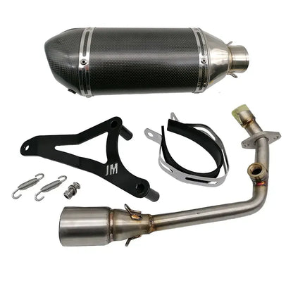 JM Tuning Uitlaat voor 4T 2V - 4T 3V (iGet Euro4 &amp; Euro5) - 4T 4V motoren