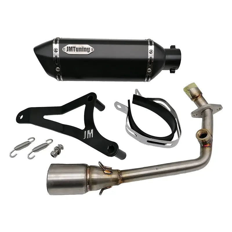 JM Tuning Uitlaat voor 4T 2V - 4T 3V (iGet Euro4 &amp; Euro5) - 4T 4V motoren