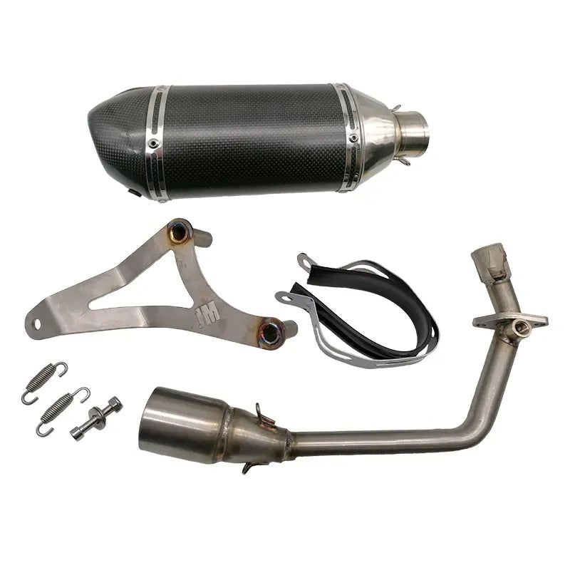 JM Tuning Uitlaat voor 4T 2V - 4T 3V (iGet Euro4 &amp; Euro5) - 4T 4V motoren