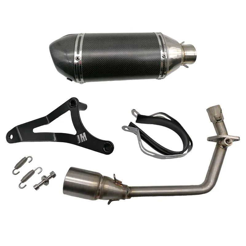 JM Tuning Uitlaat voor 4T 2V - 4T 3V (iGet Euro4 &amp; Euro5) - 4T 4V motoren