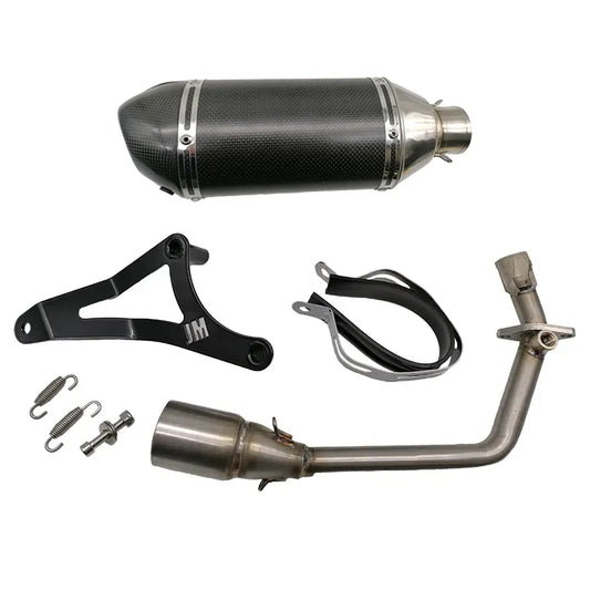 JM Tuning Uitlaat voor 4T 2V - 4T 3V (iGet Euro4 &amp; Euro5) - 4T 4V motoren