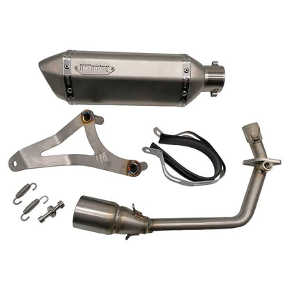 JM Tuning Uitlaat voor 4T 2V - 4T 3V (iGet Euro4 &amp; Euro5) - 4T 4V motoren