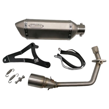 JM Tuning Uitlaat voor 4T 2V - 4T 3V (iGet Euro4 &amp; Euro5) - 4T 4V motoren