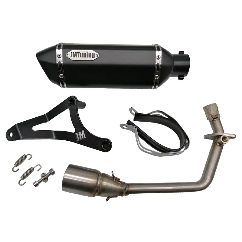 JM Tuning Uitlaat voor 4T 2V - 4T 3V (iGet Euro4 &amp; Euro5) - 4T 4V motoren