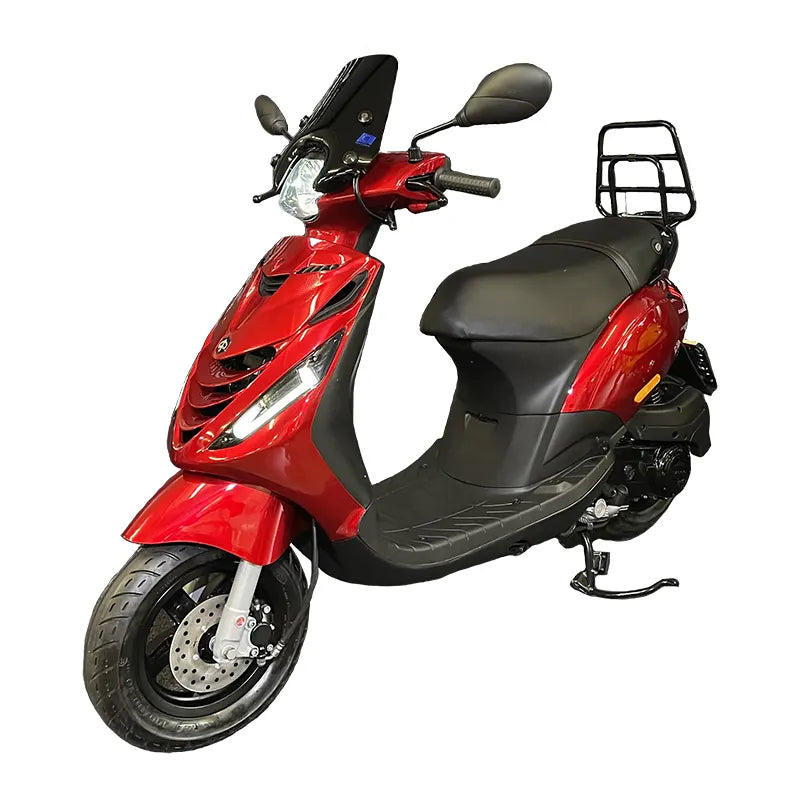 Kappenset – Piaggio Zip – 5-delig – met SP neus – Audi Bordeaux
