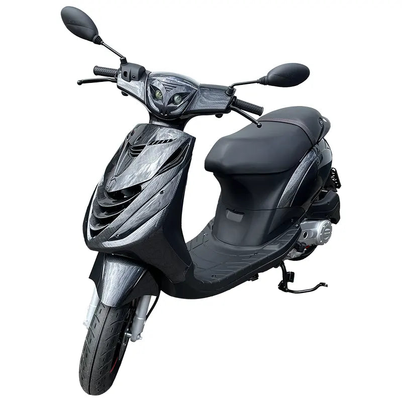 Kappenset – Piaggio Zip – 5-delig – met SP neus – Carbon Glans