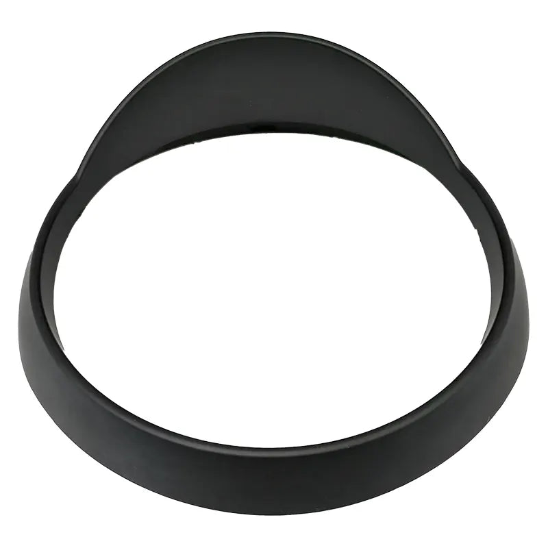 Koplamp Rand met Luifel - Vespa Primavera / Elettrica - Chroom / Mat- / Glans-zwart