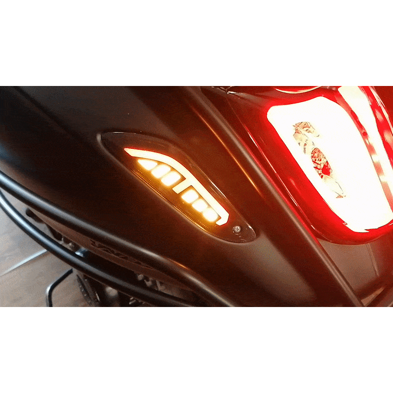 LED Knipperlicht Set Achterzijde - Model 'E' - Sprint / Primavera / Elettrica