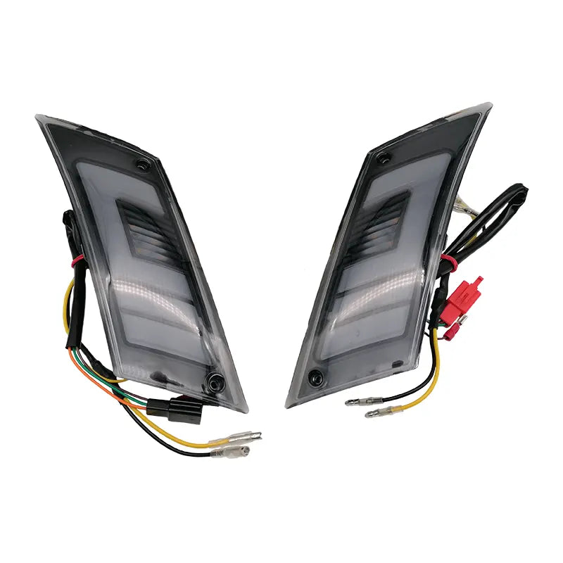 LED Knipperlichten Achterkant - Sport-1 - Smoke Glas - Piaggo Zip