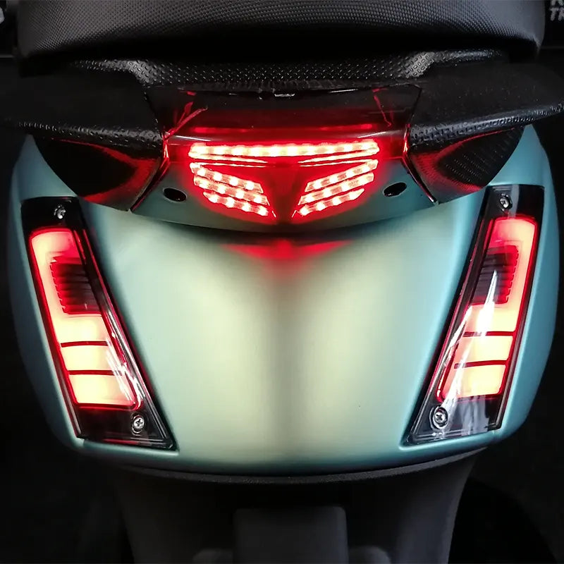 LED Knipperlichten Achterkant - Sport-1 - Smoke Glas - Piaggo Zip