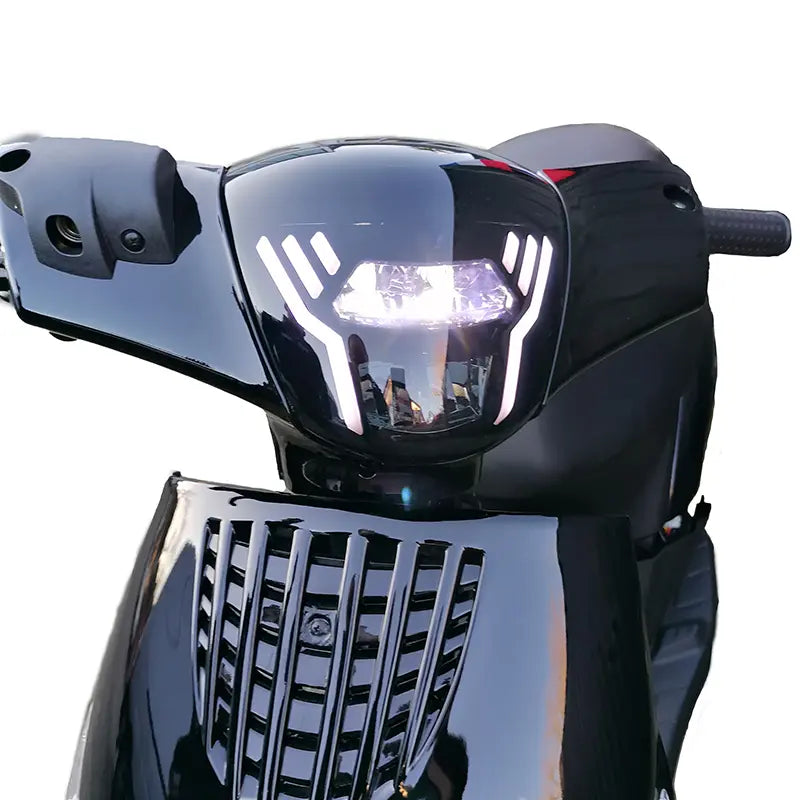 LED-Scheinwerfer für Piaggio Zip – „Optimus Prime“