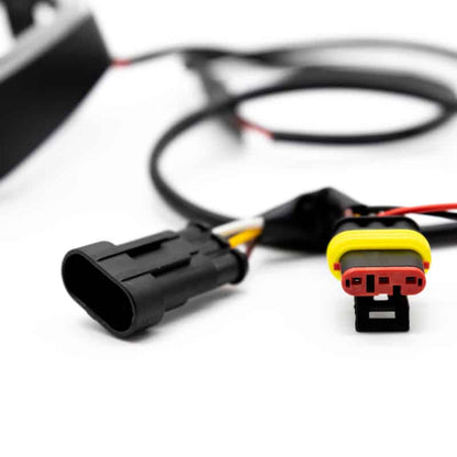 LED Koplamprand Vespa Sprint - Mat / Glans Zwart - Chroom - Carbon