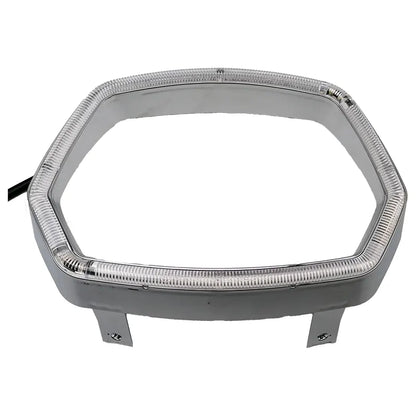 LED Koplamprand Vespa Sprint - Mat / Glans Zwart - Chroom - Carbon