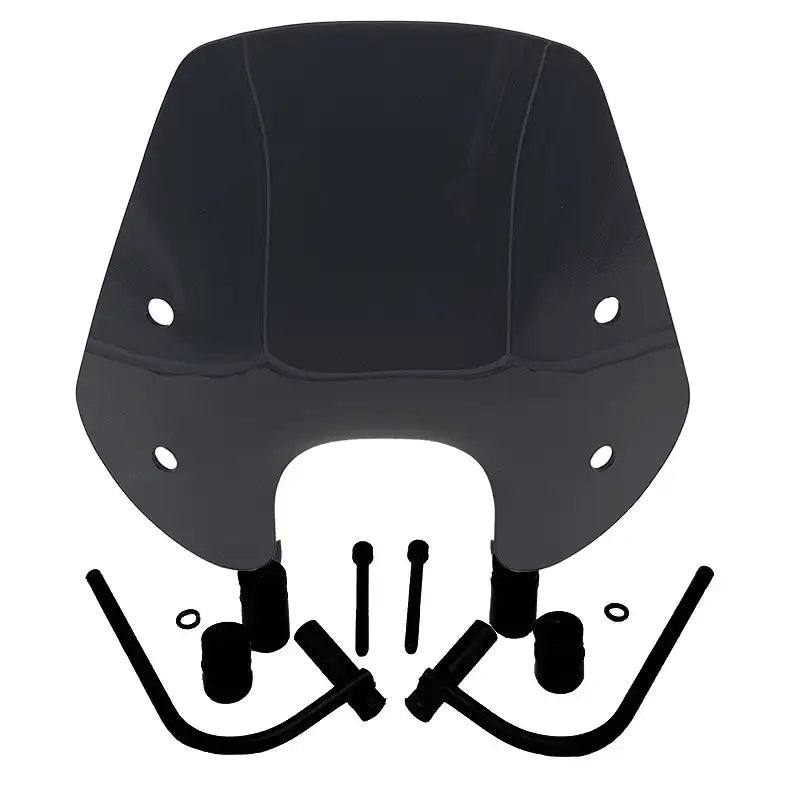 Roger Styling - Low Dark Smoke Windshield for Piaggio Zip
